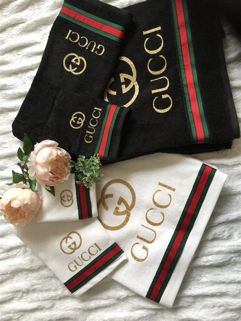 robe gucci rose|gucci bath towels and rugs.